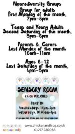 Chicken and Frog Bookshop and Sensory Room